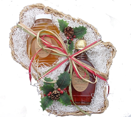 Picture of Wisconsin Holiday Maple & Honey Gift